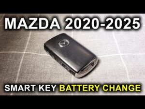 Read more about the article 2020-2025 Mazda Smart Key Fob Battery Replacement. CX3, CX30, CX5, CX50, CX70, CX9, CX90, MX5.