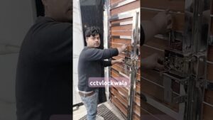Read more about the article How to Install Linkplus Electric door lock steel gate, rfid card electronic lock with remote system