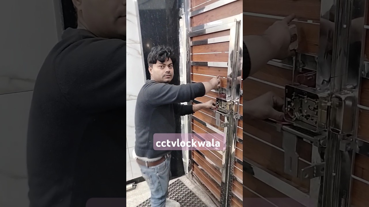 You are currently viewing How to Install Linkplus Electric door lock steel gate, rfid card electronic lock with remote system