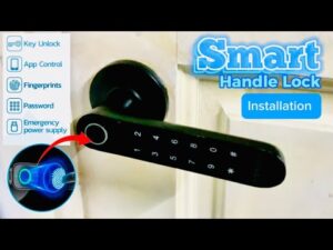 Read more about the article How to Install & Setup a Smart Handle Lock at Home | Kadonio Smart Lock KS-L407 Installation