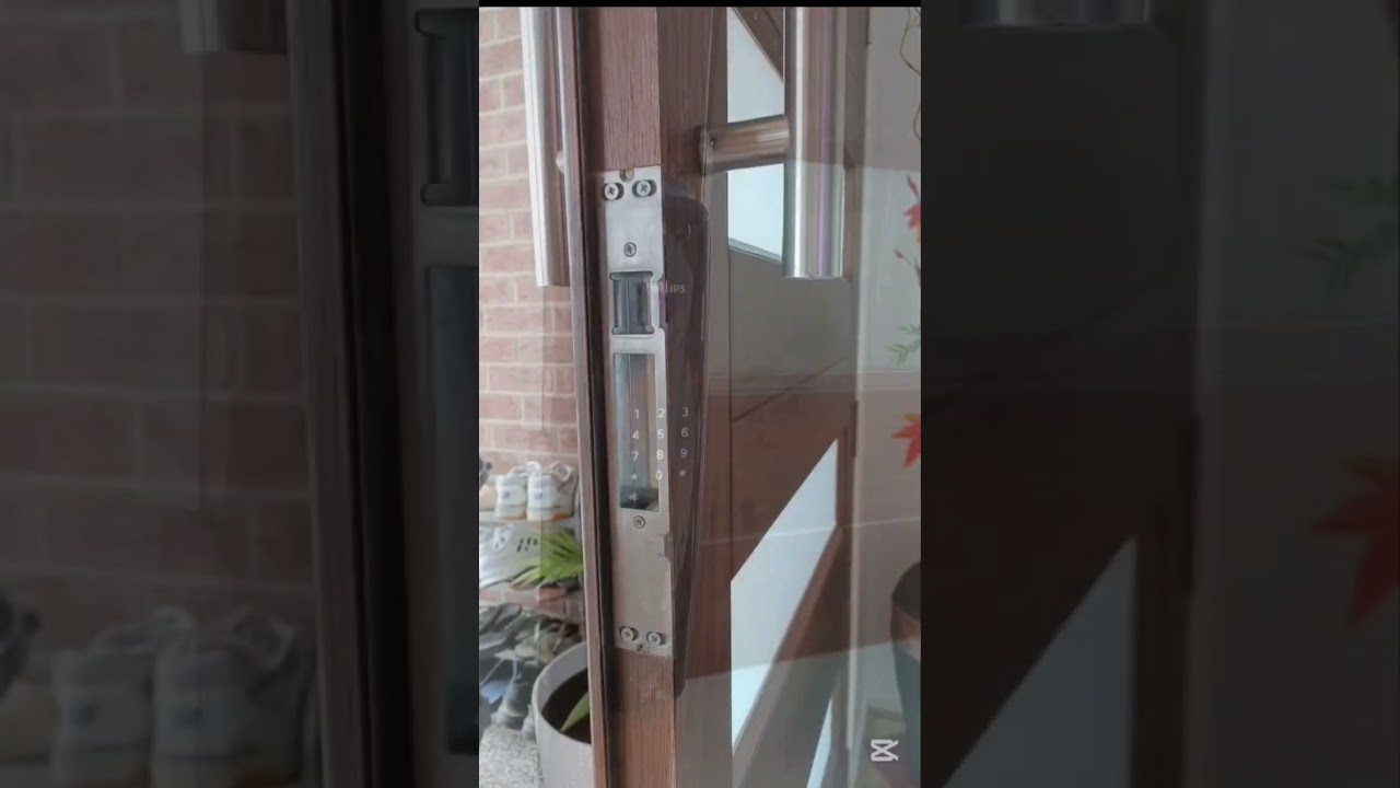 You are currently viewing Philips DDL702-8HWS smart lock installed #smartlock #smartlockinstallation