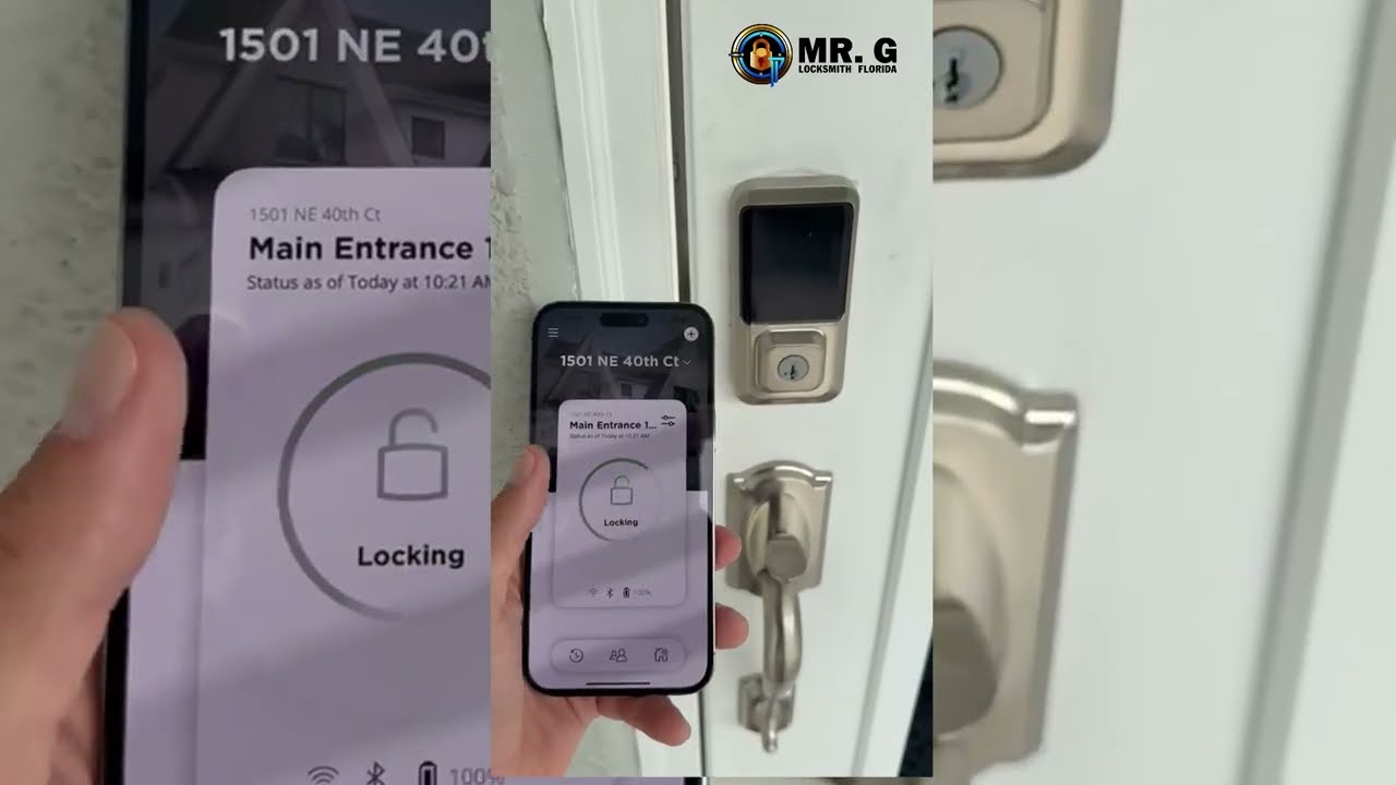 Read more about the article Smart Lock Installation | Residential Locksmith Services in South Florida – Mr. G Locksmith 🔐