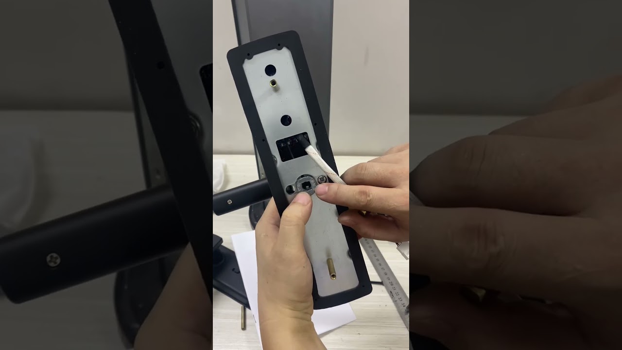 Read more about the article Smart lock installation tutorial. #smartdoorlock #smartlock #ttlock