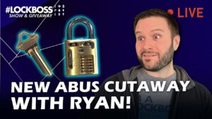 Read more about the article Unlocking the Beauty of the ABUS 83/45 – Cutaway Edition w/ Ryan | #Lockboss Show & Giveaway