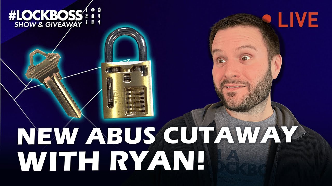 Read more about the article Unlocking the Beauty of the ABUS 83/45 – Cutaway Edition w/ Ryan | #Lockboss Show & Giveaway