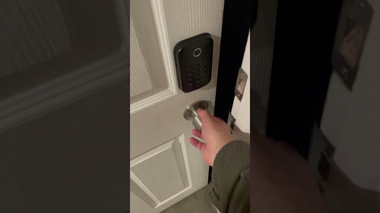 Read more about the article Wyze Bolt Lock install part three finished!